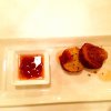 Lauwarme Käseterrine mit feiner Tomatenmarmelade