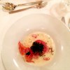 Strauchtomatenrisotto mit weißem Butterschaum und gefüllten Tomaten