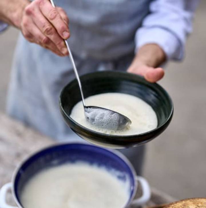 Käsesuppe "Via Aurelia"