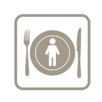 Biohotels Symbole Restaurant für Hotelgäste