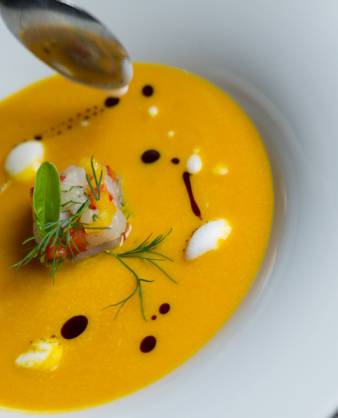 Kürbissuppe