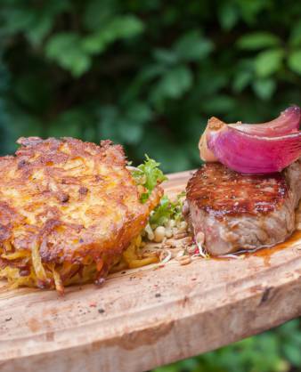 Pfeffersteak vom Rind