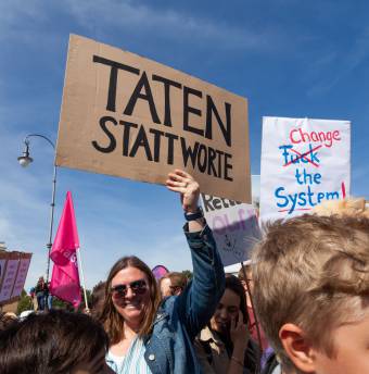 Biohotels Fridays for Future Demo 2019 München