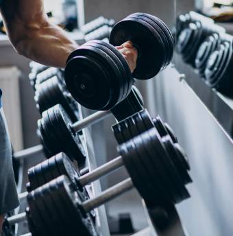 Hotel mit Fitnessraum