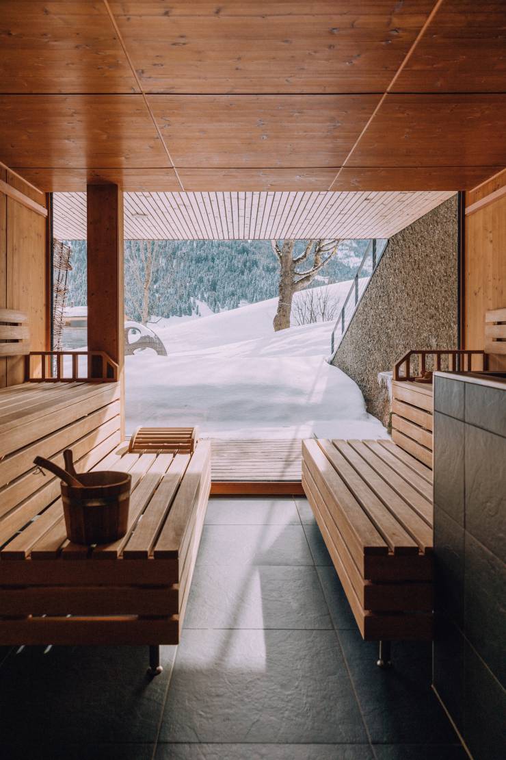Hotel mit Sauna