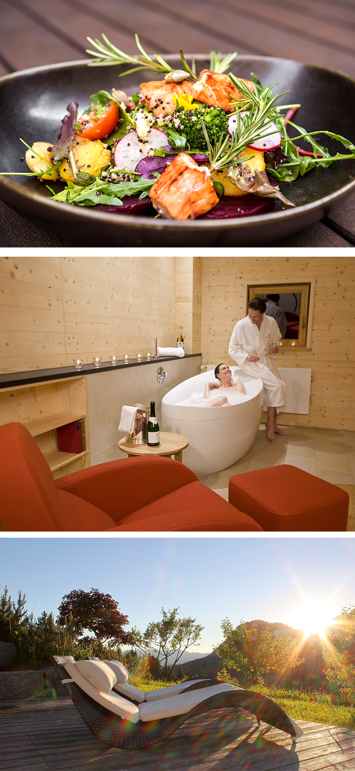 Wellnesshotel in den Bergen Deutschlands