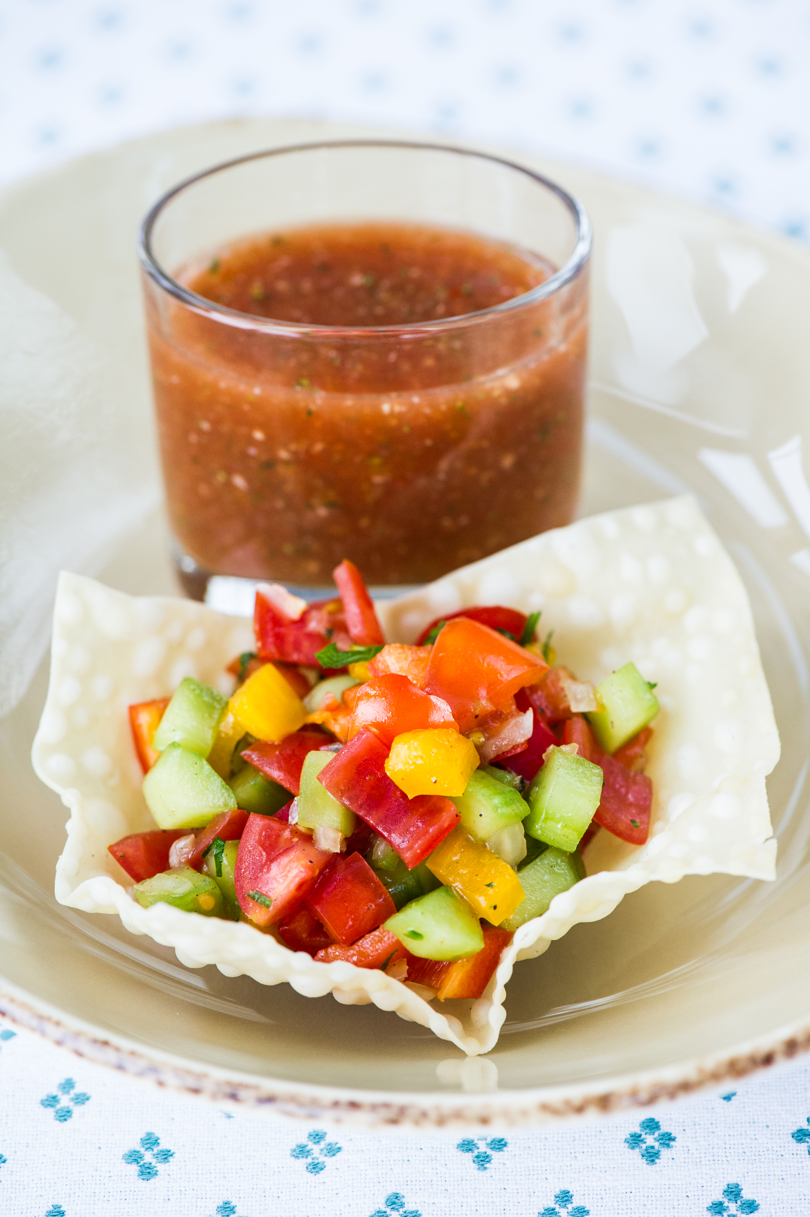 Nachhaltig Kochen biohotels Rezept Gazpacho